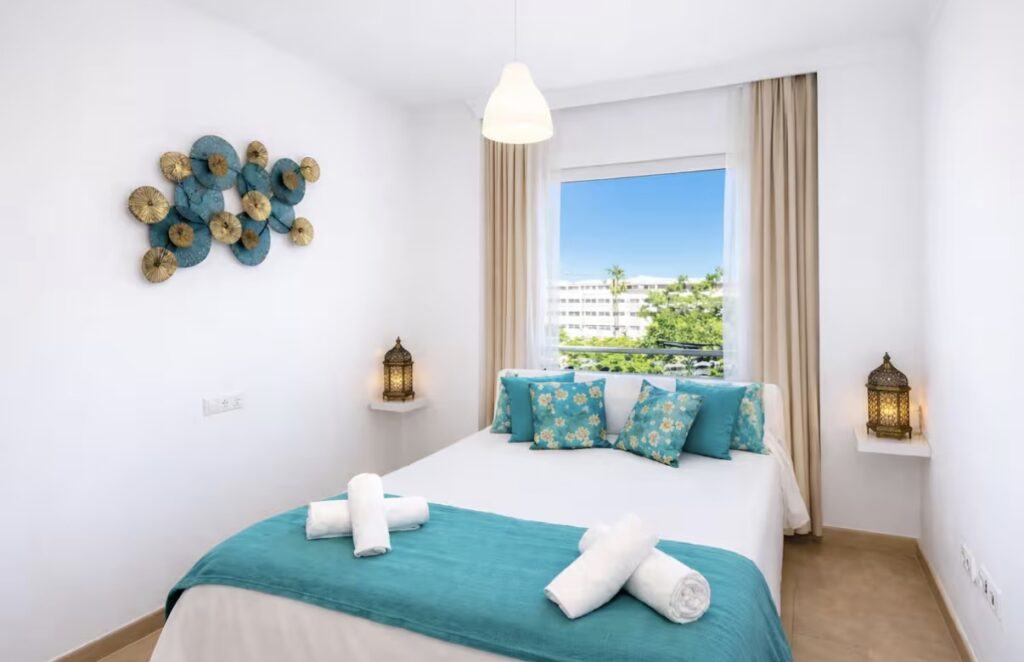 Apartamento Jábega en Torremolinos con vistas al mar y terraza